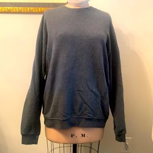 Hugo Boss charcoal grey sweatshirt